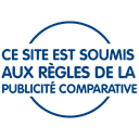 Ce site est soumis aux règles de la publicité comparative